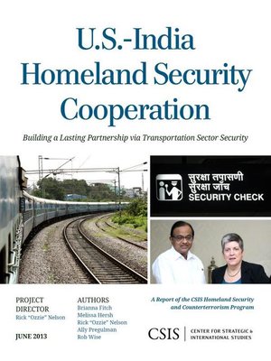 cover image of U.S.-India Homeland Security Cooperation